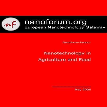 Applications of nanotechnology in food packaging and food safety | PDF