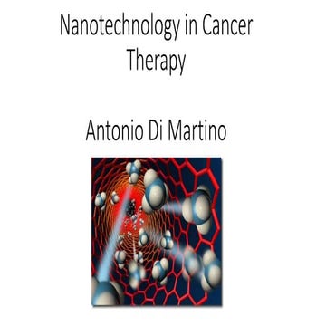 Nanotechnology in cancer therapy