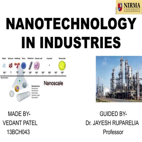 Nanotechnology in Industries