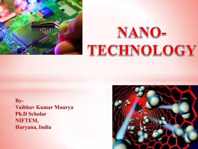Nanotechnology 