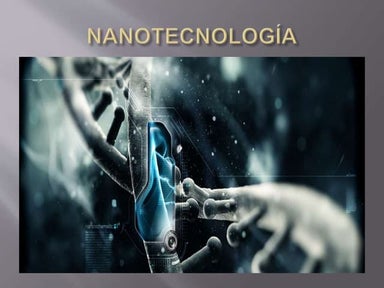 Nanotecnología 