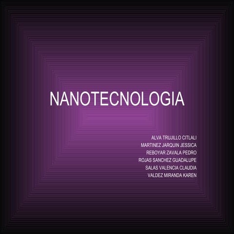 Nanotecnologia