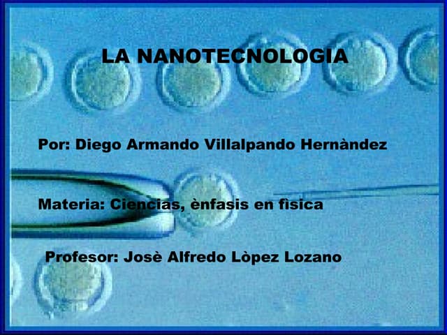 Nanotecnologia 2º F