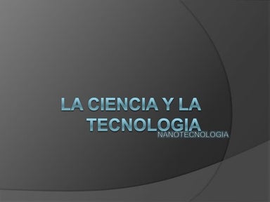 Nanotecnologia