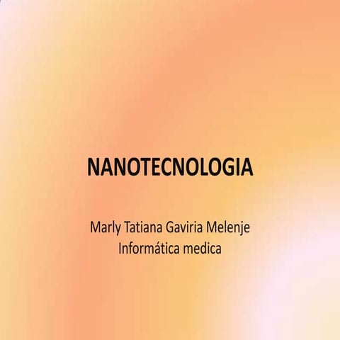 Nanotecnologia