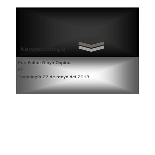 Nanotecnologia