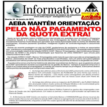 Tabela aeba | PDF