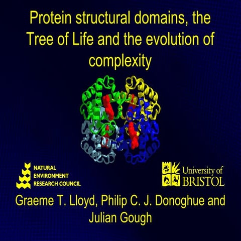 Protein structural domains, the Tree of Life and the evolution of complexity