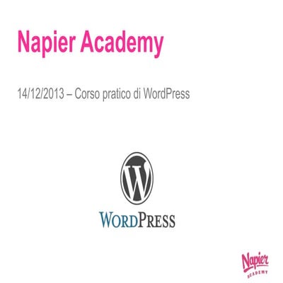 Corso Pratico di WordPress