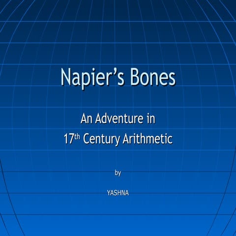 Napiers bones
