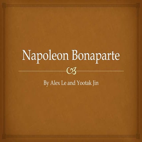 Napoleon bonaparte