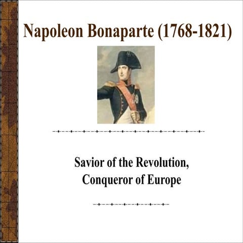 Napoleon Bonaparte Presentation.pptx