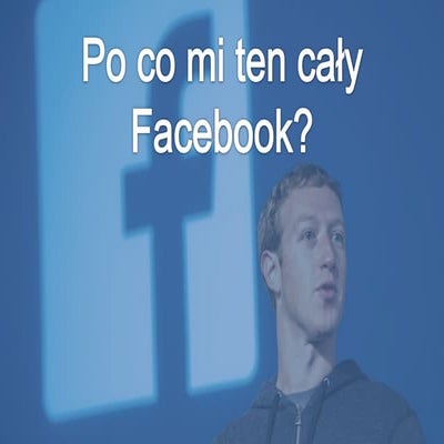Po co mi ten cały Facebook skoro mam bloga? - NapoleonCat na SeeBloggers 2015