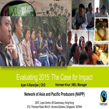 Evaluating 2015: The Case for Impact