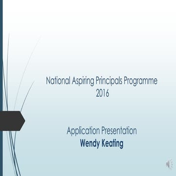 Napp presentation 2016 application wendy keating