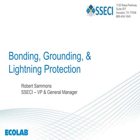 NAPS Tank Grounding Lightning and Static Protection