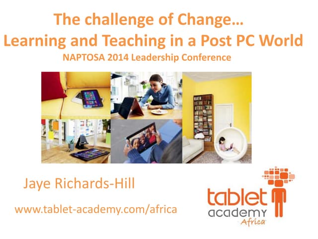 Presentation to the  2014 NAPTOSA c...