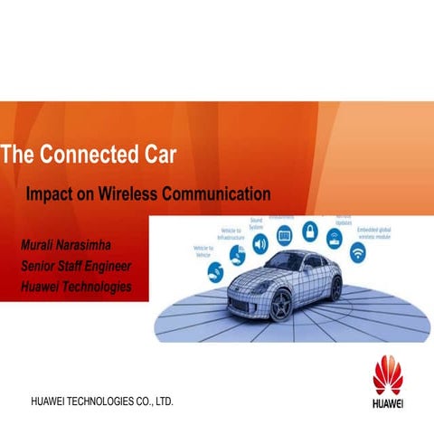 The Connected Car: Impact on Wireless Communication