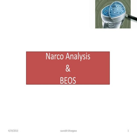 Narco & beos
