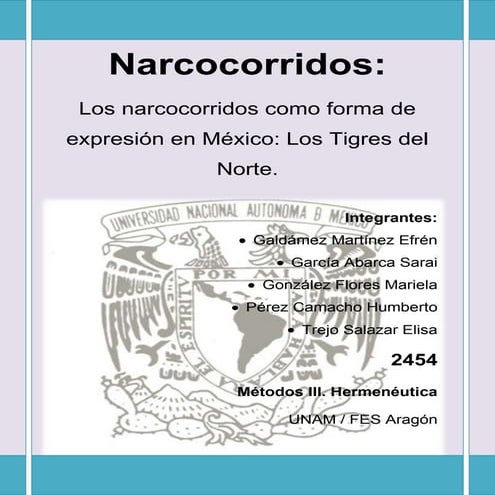 Narcocorridos