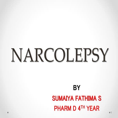 NARCOLEPSY