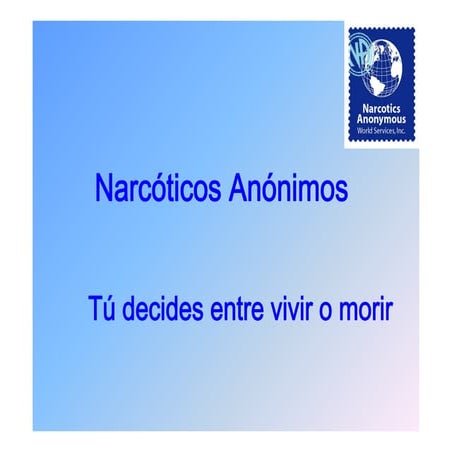 Narcoticos anonimos[1] | PDF