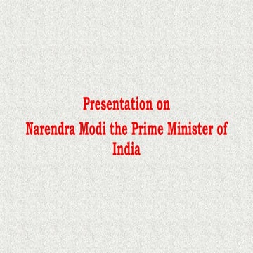 Prime Minister Narendra Modi, Get all the information news, updates, speeches...