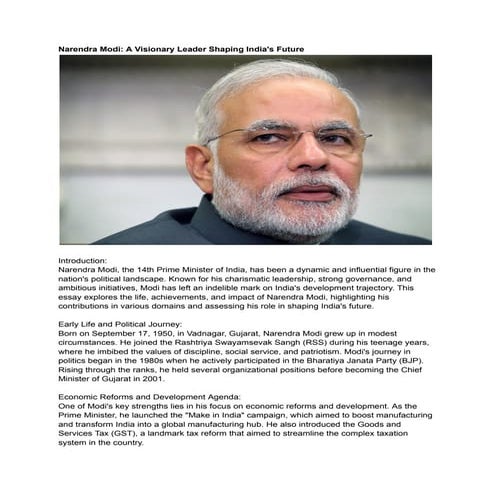 Narendra Modi essay .pdf