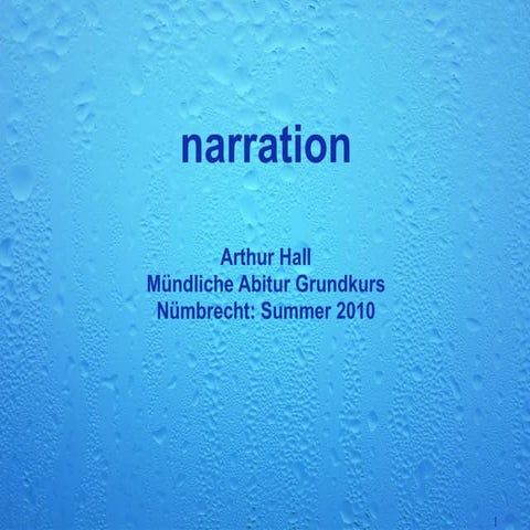Narration