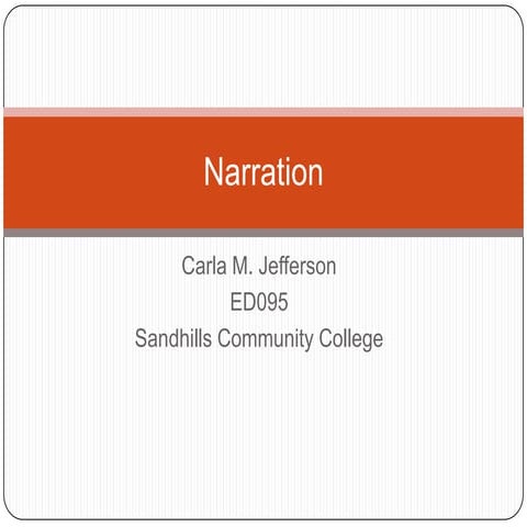 Narration