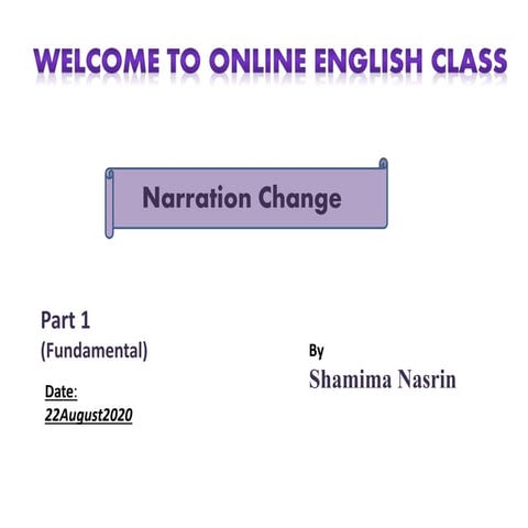 Narration change PPTX