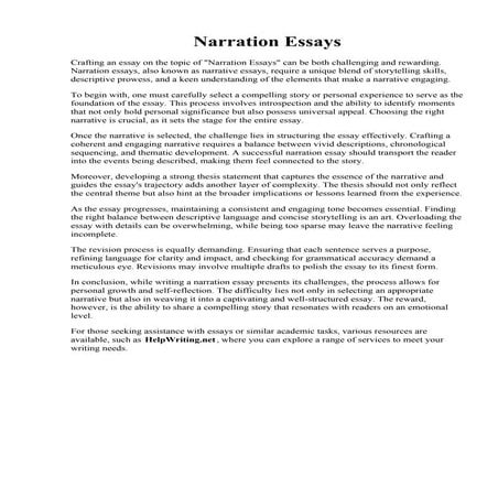 Narration Essays.pdf