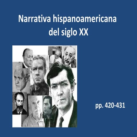 Narrativa hispanoamericana del siglo xx