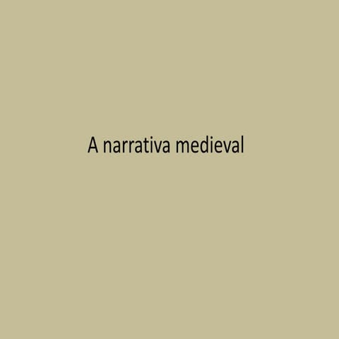 Narrativa medieval