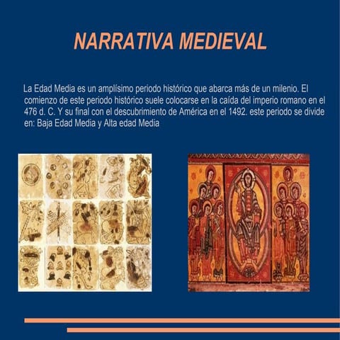 Narrativa medieval
