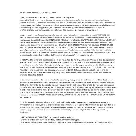 Narrativa medieval castellana