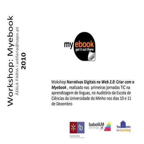 Narrativas digitais: criar com o myebook