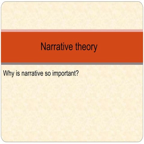 Narrative