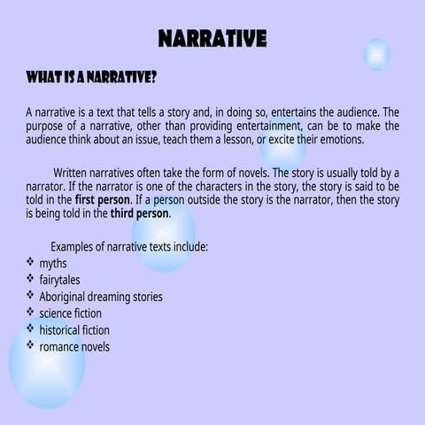 NARRATIVE TEXT FORM JUNIOR HIGH SCHOOL GRADE