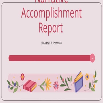 NARRative-ACCOMPLISHMENT-REPORT-EL122.pptx