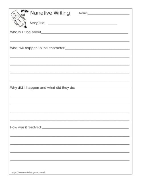 Narrative writing-worksheet-e | PDF narrative-writing-worksheet-e-pdf