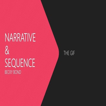 Narrative and sequence gifs