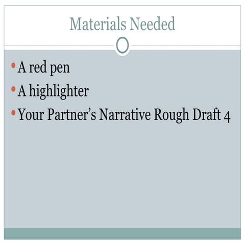 Narrative Essay Rough Draft 4