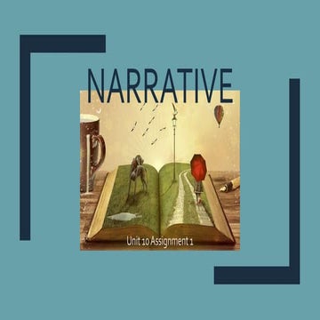 Narrative lesson 2 btec 12 final PPTX