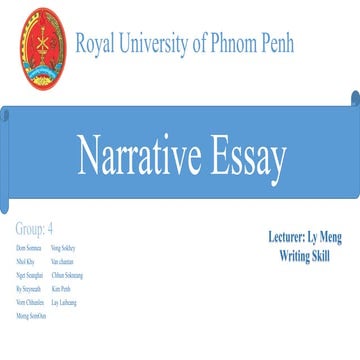 Narrative essay_lesson_Writting