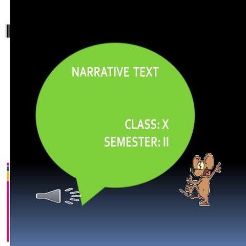 Narrative ppt