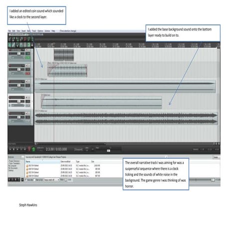 Narrative printscreen