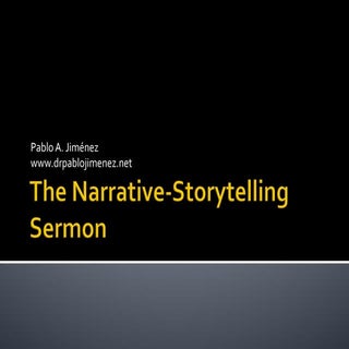 The Narrative Sermon