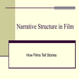 Narrative structure in film
