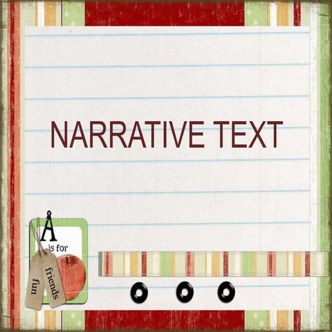 Narrative text